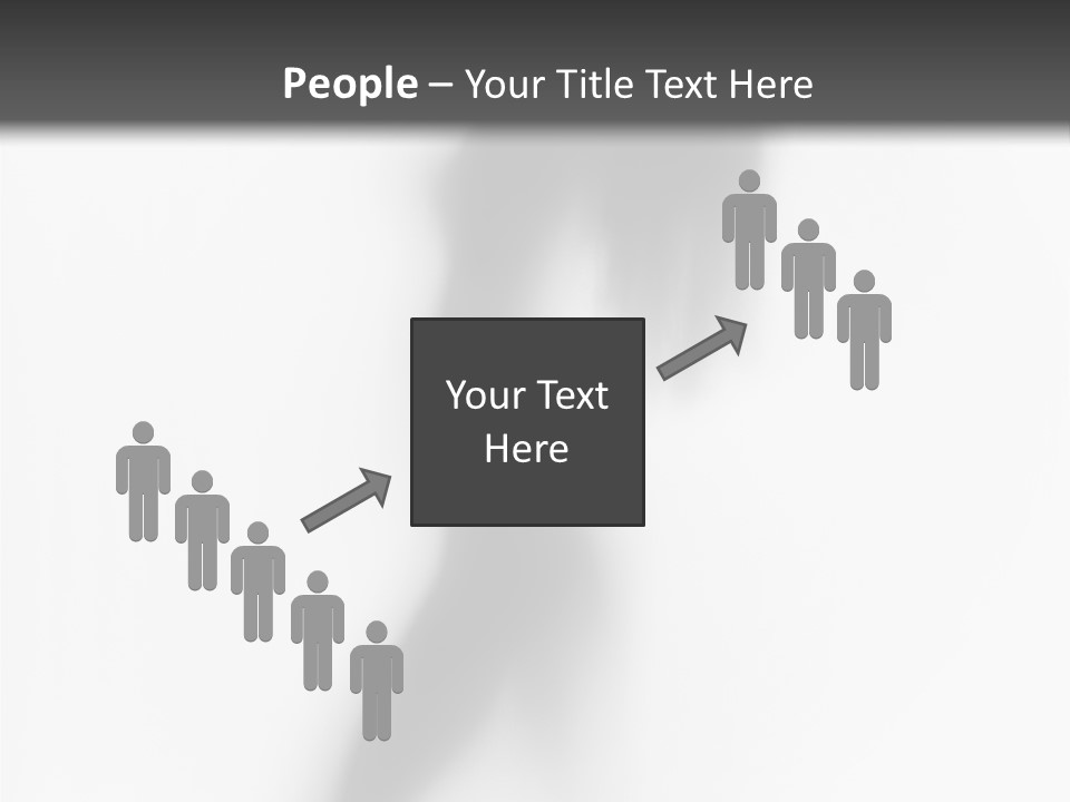 A Black And White Photo Of A Woman's Body PowerPoint Template