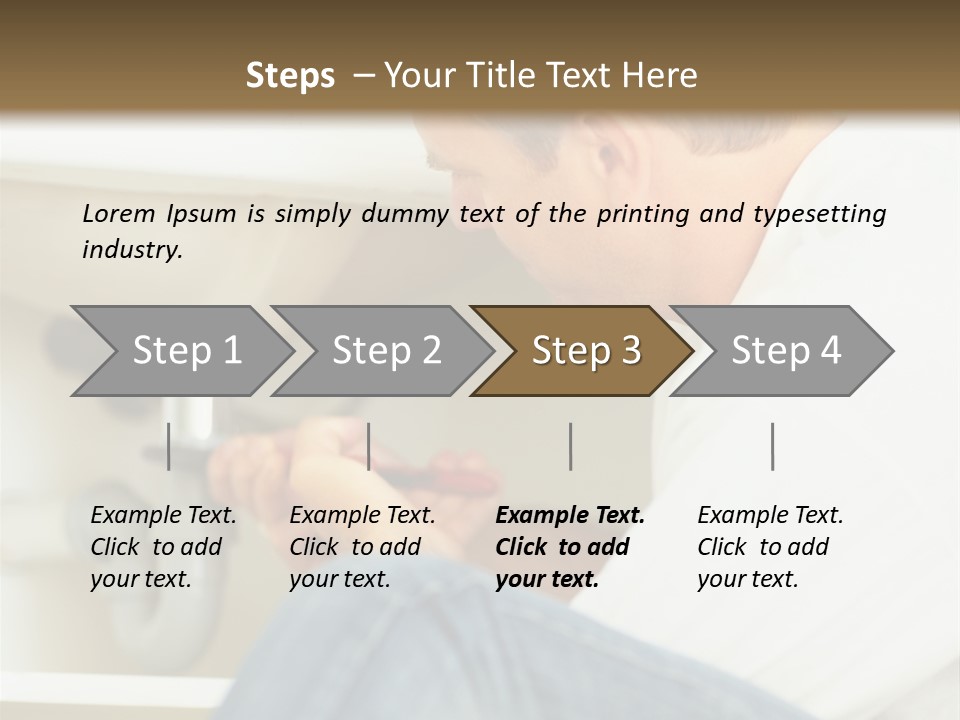 Hat Blank Senior PowerPoint Template