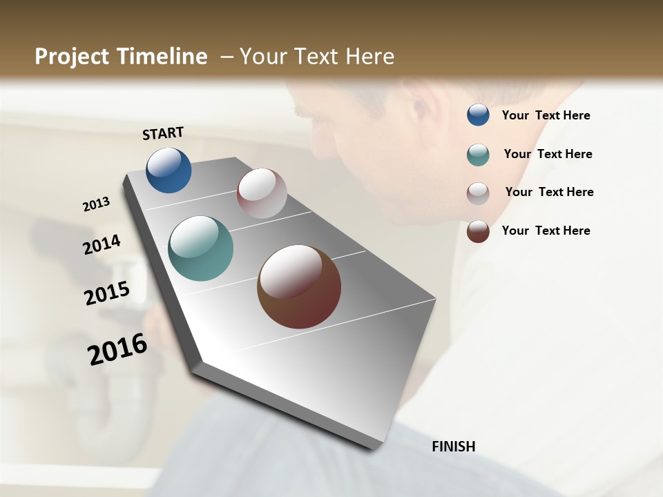 Hat Blank Senior PowerPoint Template