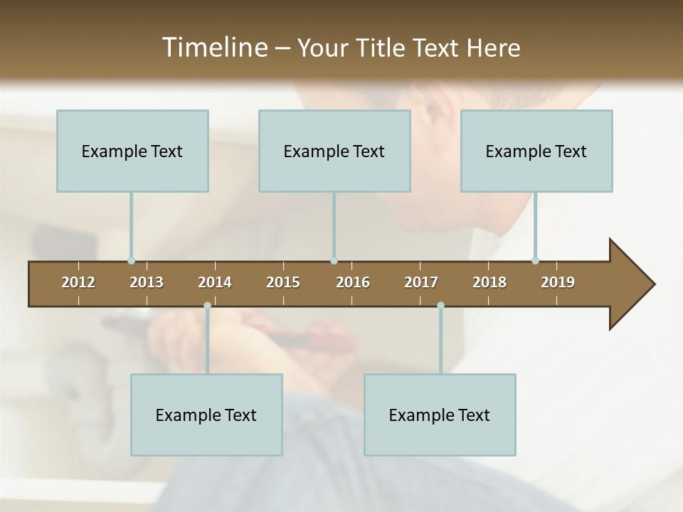 Hat Blank Senior PowerPoint Template