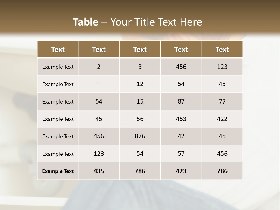 Hat Blank Senior PowerPoint Template