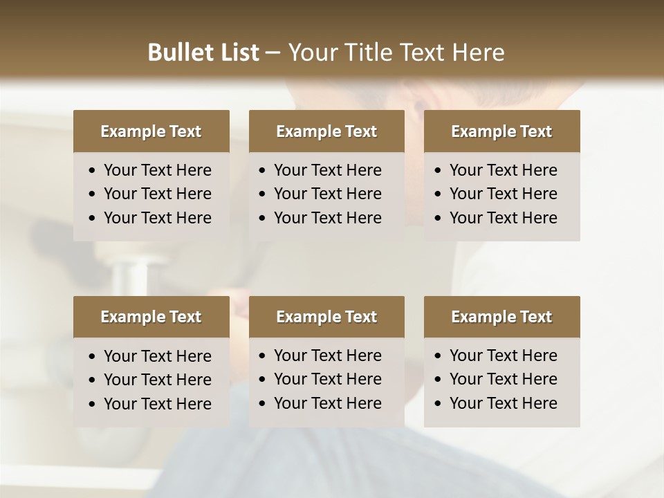 Hat Blank Senior PowerPoint Template