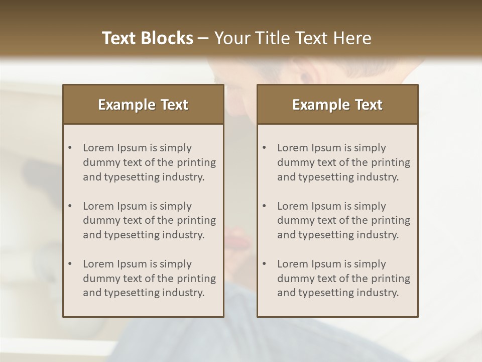 Hat Blank Senior PowerPoint Template