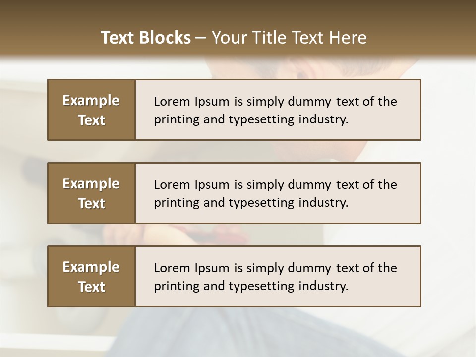 Hat Blank Senior PowerPoint Template