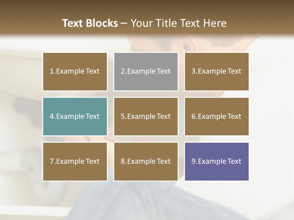 Hat Blank Senior PowerPoint Template