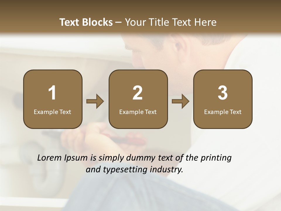 Hat Blank Senior PowerPoint Template