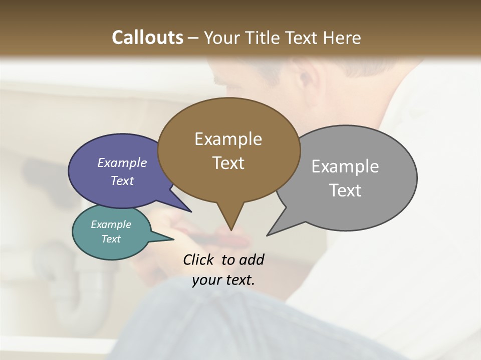 Hat Blank Senior PowerPoint Template