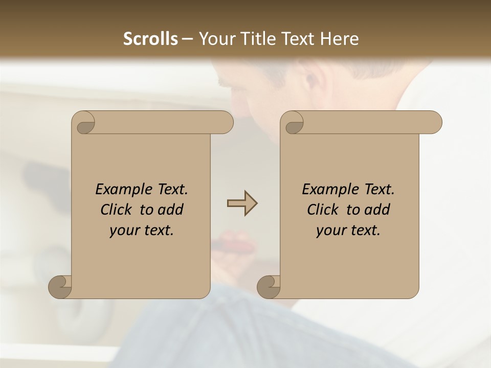 Hat Blank Senior PowerPoint Template