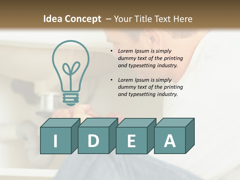 Hat Blank Senior PowerPoint Template