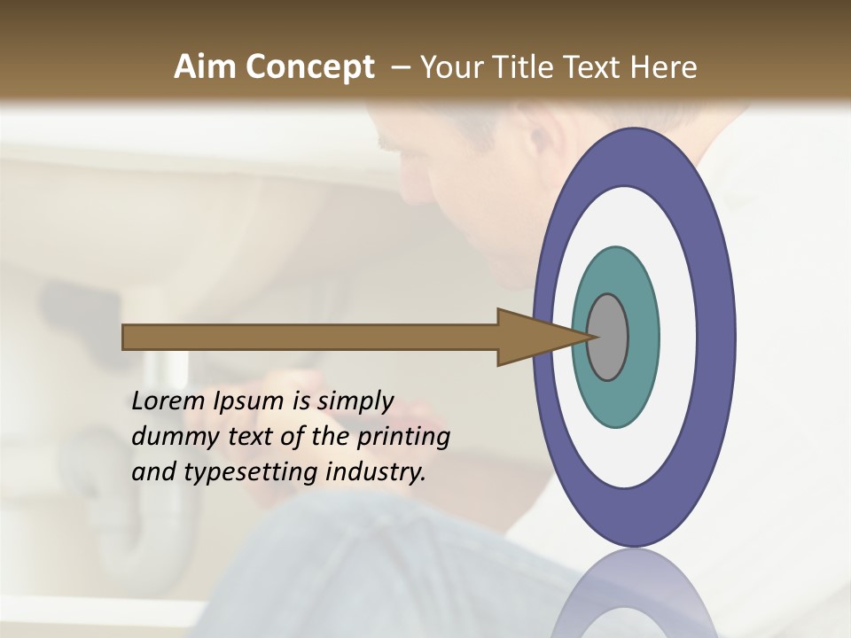 Hat Blank Senior PowerPoint Template