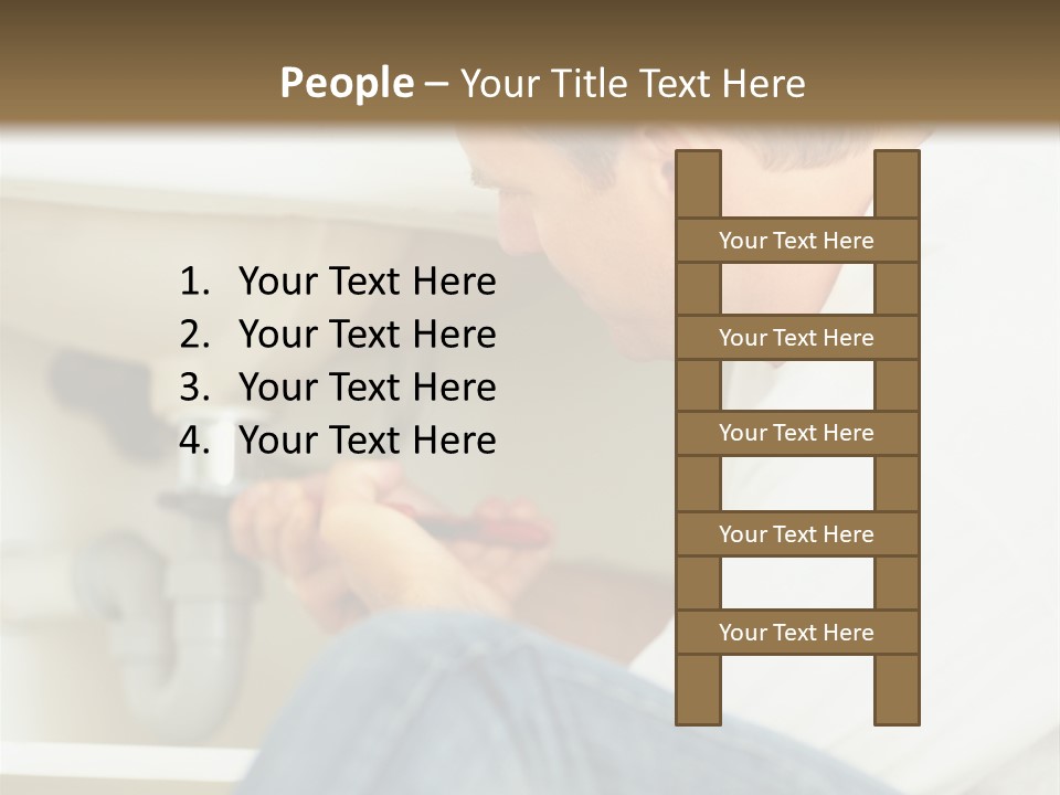 Hat Blank Senior PowerPoint Template