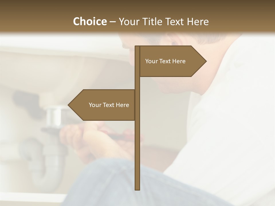 Hat Blank Senior PowerPoint Template