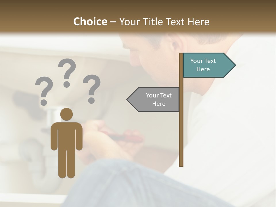 Hat Blank Senior PowerPoint Template