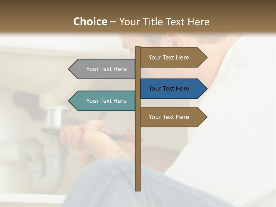 Hat Blank Senior PowerPoint Template