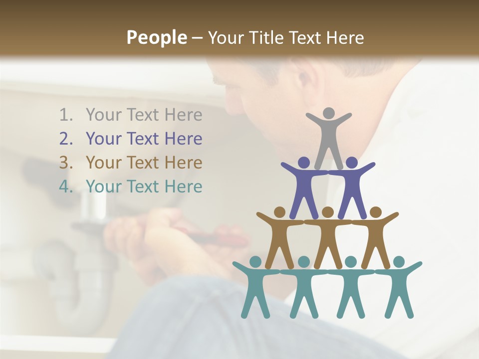 Hat Blank Senior PowerPoint Template