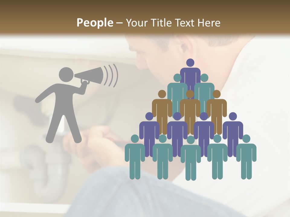 Hat Blank Senior PowerPoint Template