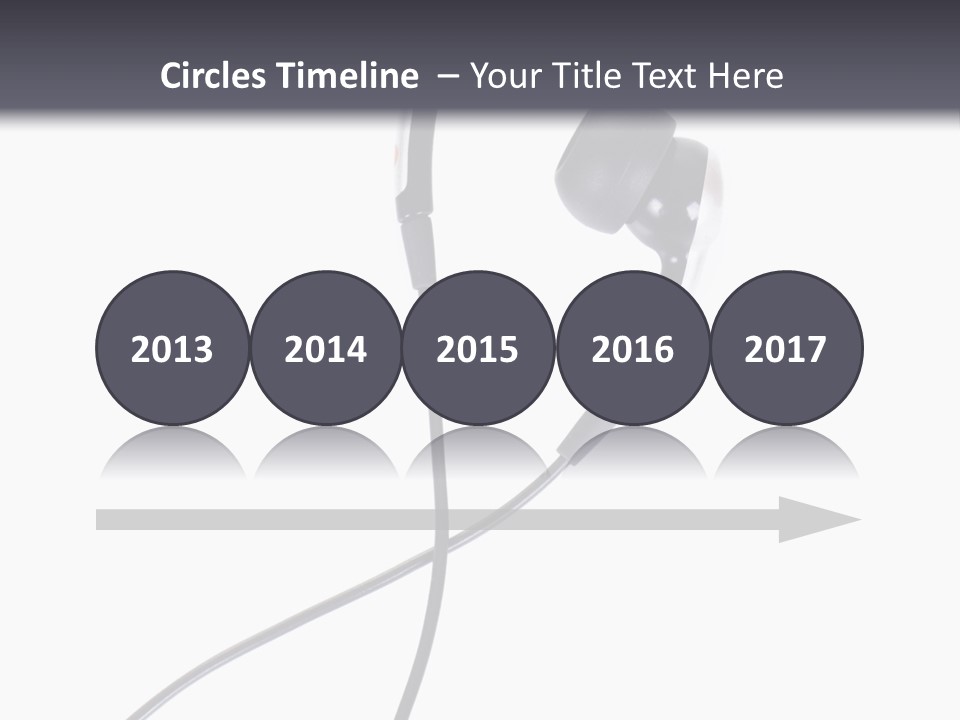 Black Studio Right PowerPoint Template