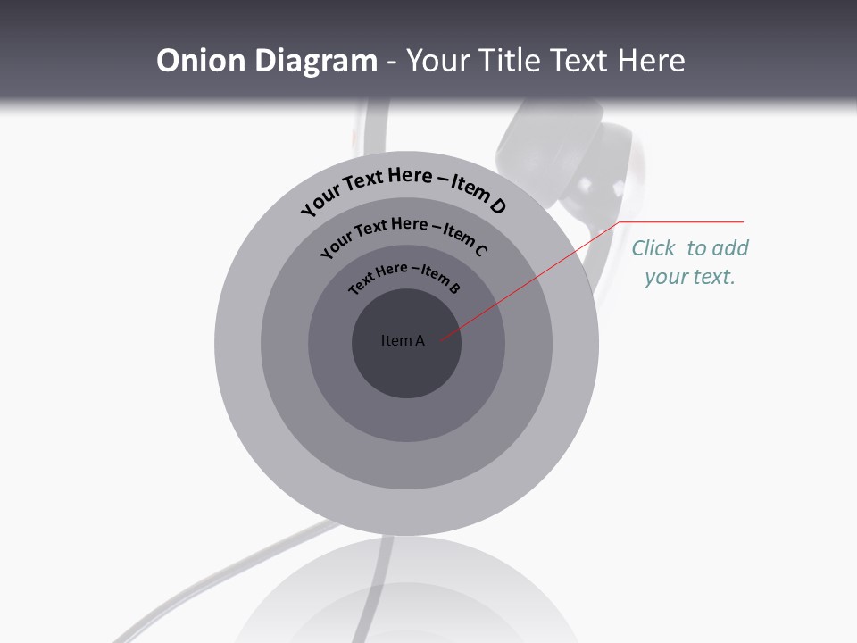 Black Studio Right PowerPoint Template