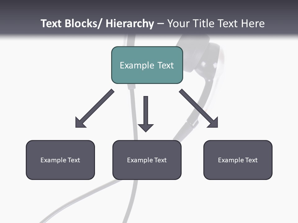 Black Studio Right PowerPoint Template