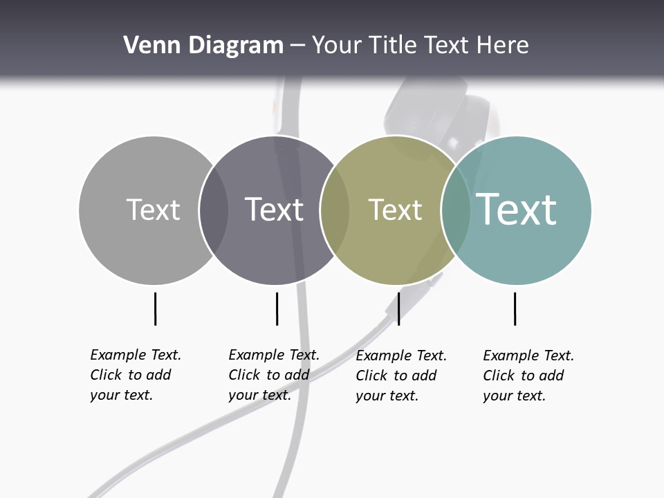 Black Studio Right PowerPoint Template