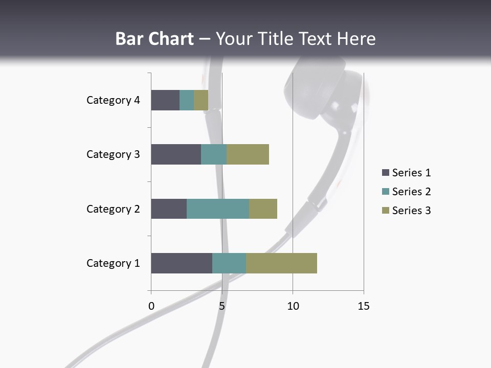 Black Studio Right PowerPoint Template