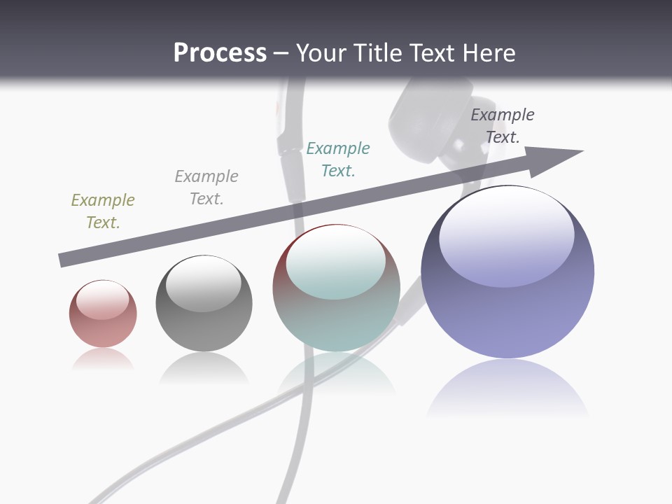 Black Studio Right PowerPoint Template