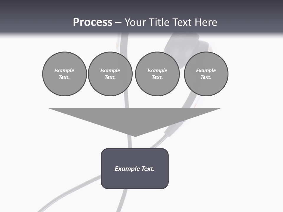 Black Studio Right PowerPoint Template