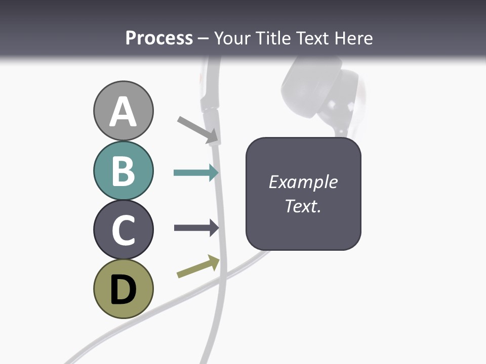 Black Studio Right PowerPoint Template