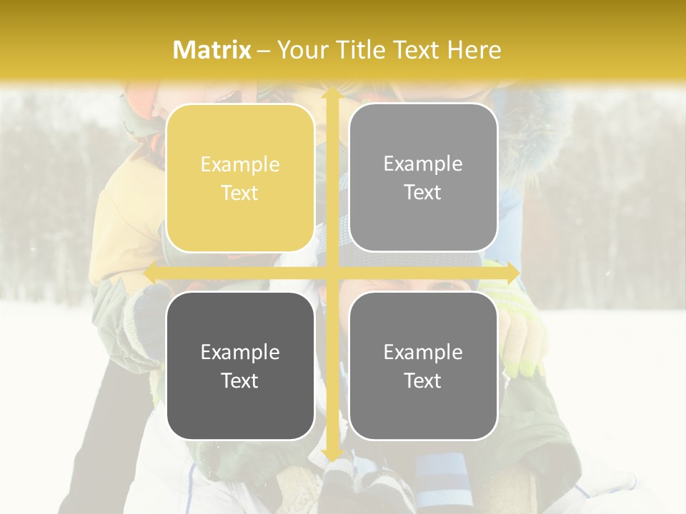 Ride Clothes Trees PowerPoint Template