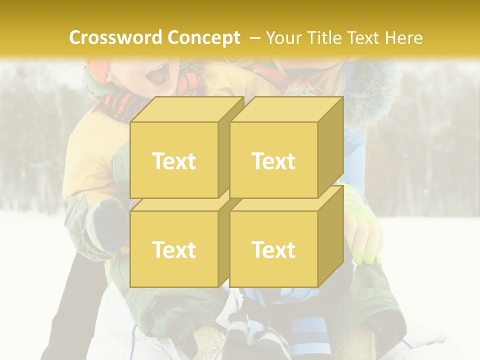 Ride Clothes Trees PowerPoint Template
