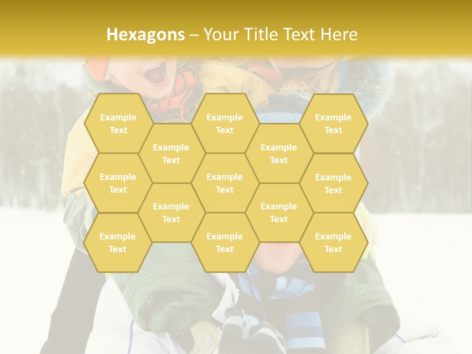 Ride Clothes Trees PowerPoint Template