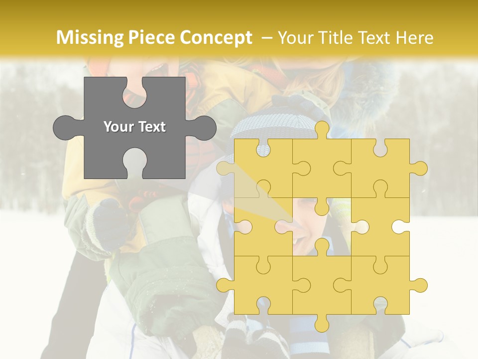 Ride Clothes Trees PowerPoint Template