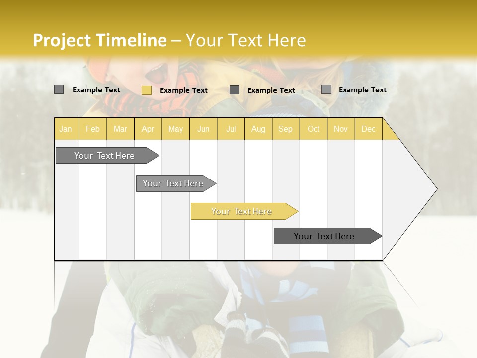 Ride Clothes Trees PowerPoint Template