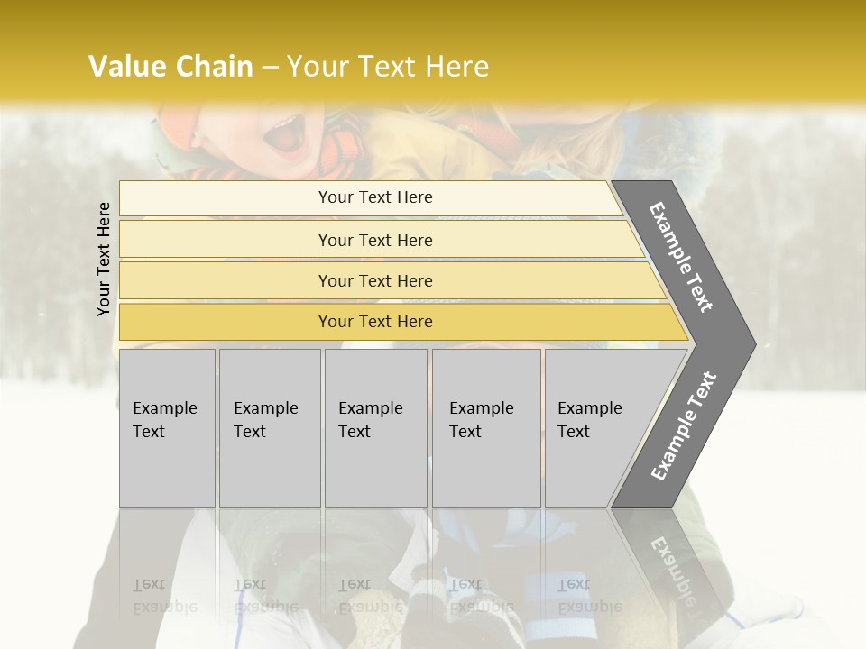 Ride Clothes Trees PowerPoint Template