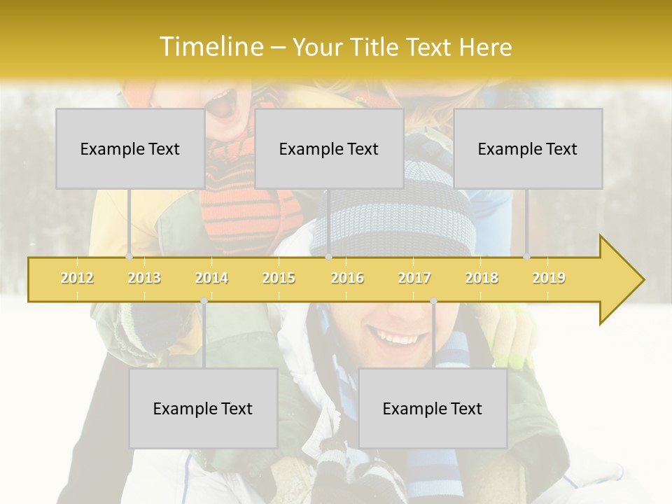 Ride Clothes Trees PowerPoint Template