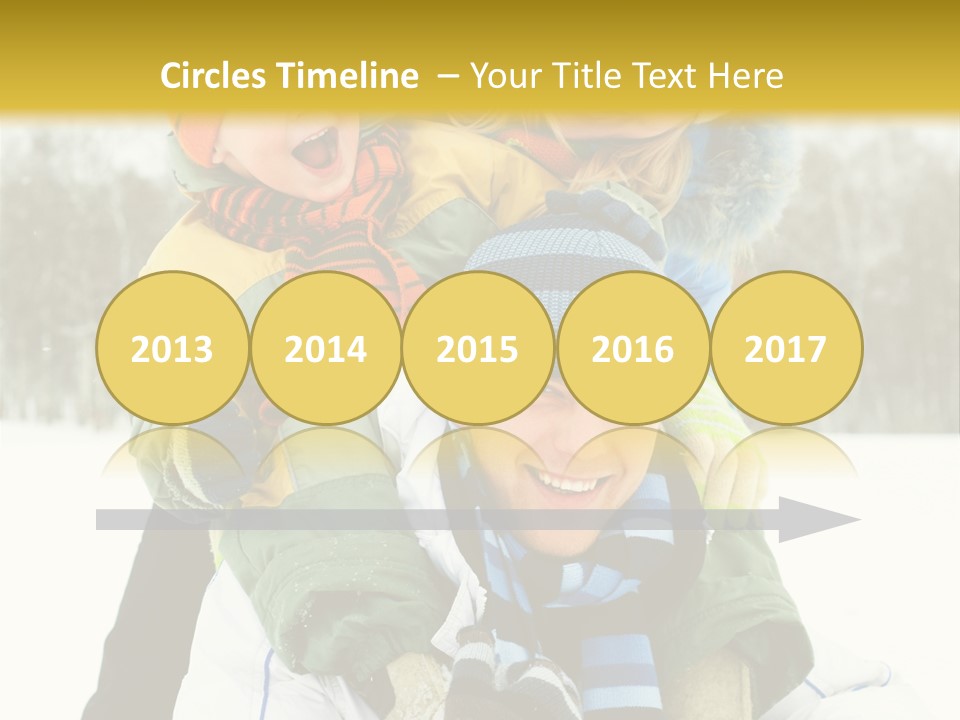 Ride Clothes Trees PowerPoint Template