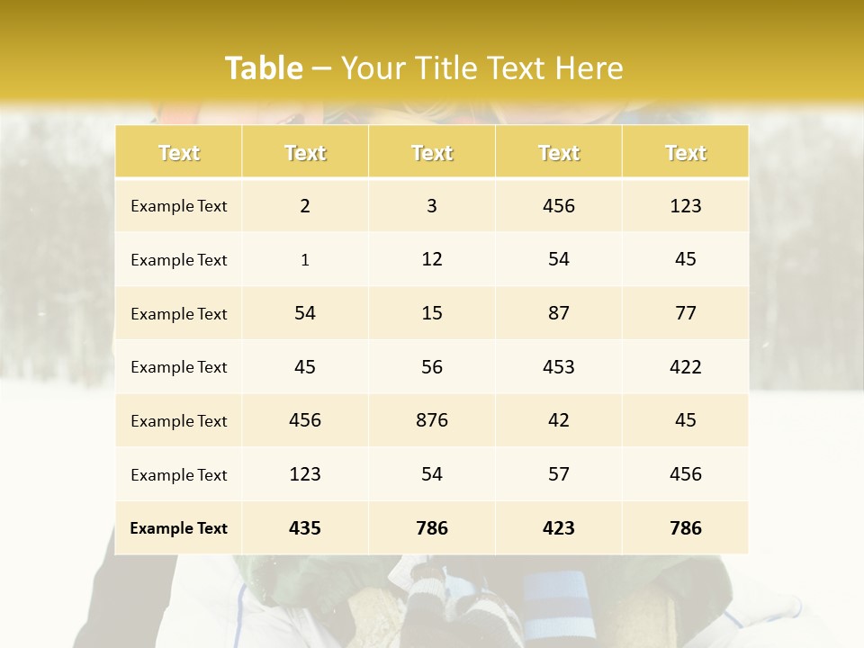 Ride Clothes Trees PowerPoint Template