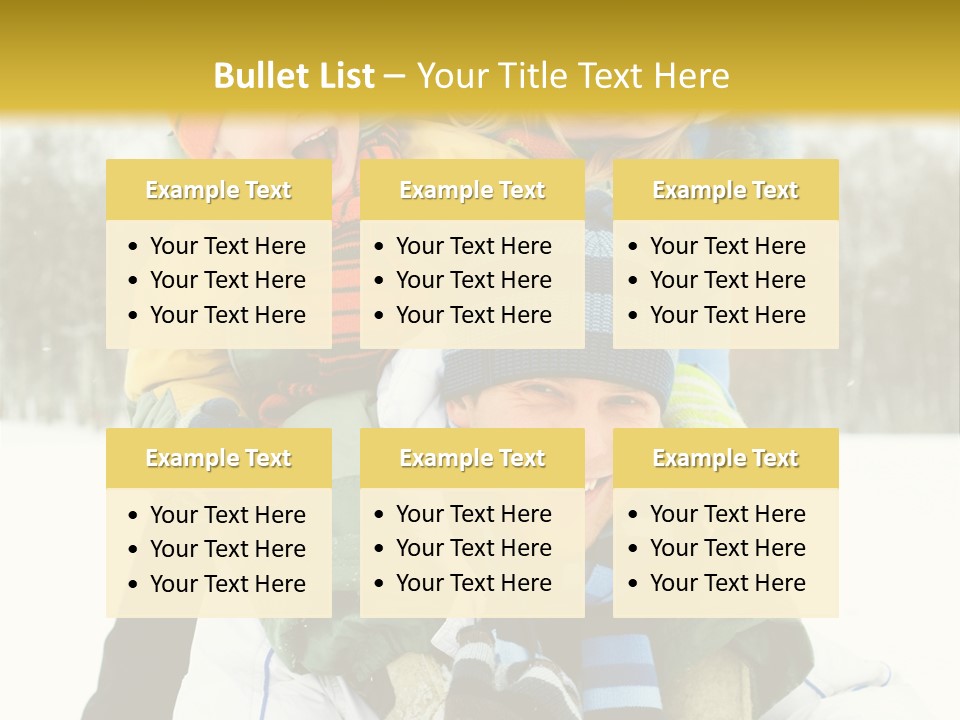 Ride Clothes Trees PowerPoint Template