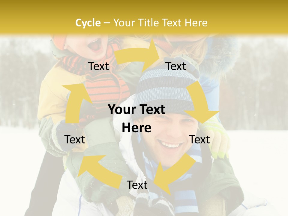 Ride Clothes Trees PowerPoint Template