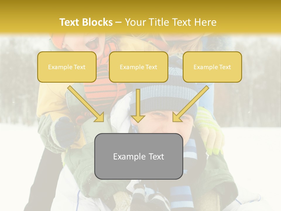 Ride Clothes Trees PowerPoint Template