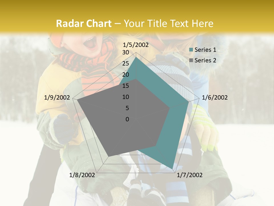Ride Clothes Trees PowerPoint Template