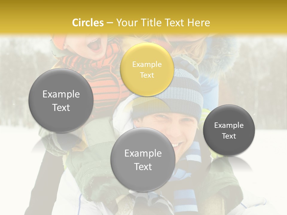 Ride Clothes Trees PowerPoint Template