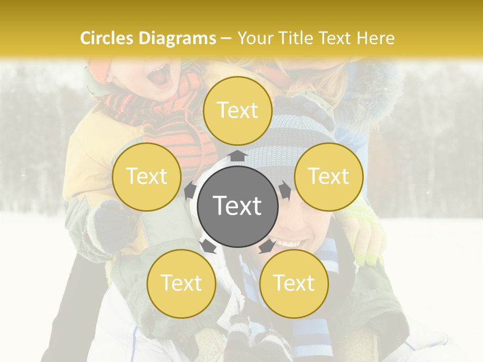 Ride Clothes Trees PowerPoint Template