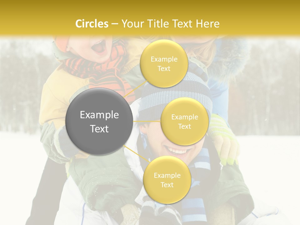 Ride Clothes Trees PowerPoint Template