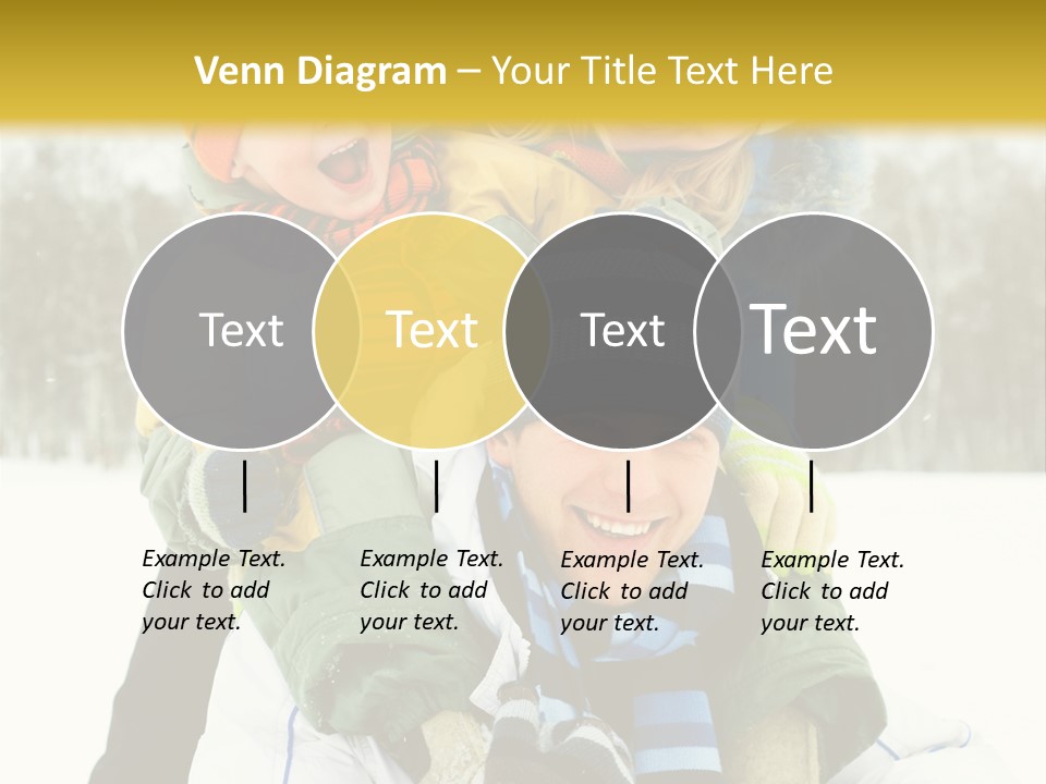 Ride Clothes Trees PowerPoint Template