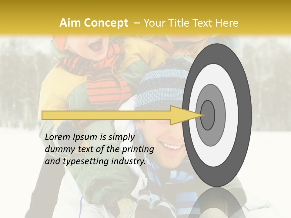 Ride Clothes Trees PowerPoint Template