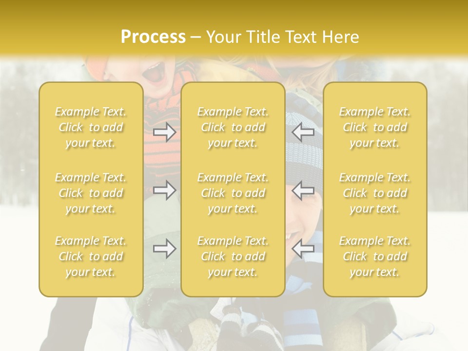 Ride Clothes Trees PowerPoint Template
