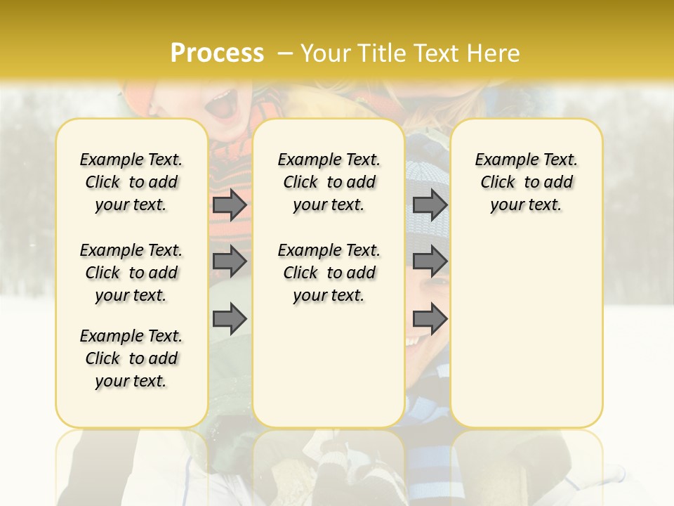 Ride Clothes Trees PowerPoint Template