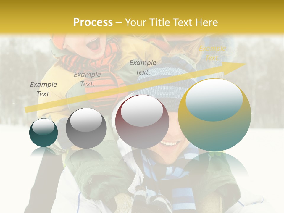 Ride Clothes Trees PowerPoint Template