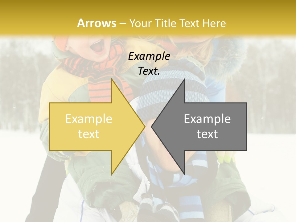 Ride Clothes Trees PowerPoint Template